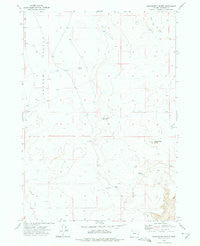 Sacramento Butte Oregon Historical topographic map, 1:24000 scale, 7.5 X 7.5 Minute, Year 1972