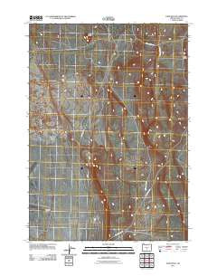 Sand Rock Oregon Historical topographic map, 1:24000 scale, 7.5 X 7.5 Minute, Year 2011