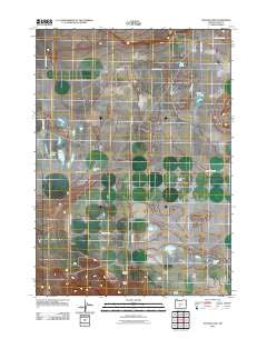 Schaub Lake Oregon Historical topographic map, 1:24000 scale, 7.5 X 7.5 Minute, Year 2011