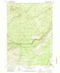 Shevlin Park Oregon Historical topographic map, 1:24000 scale, 7.5 X 7.5 Minute, Year 1962