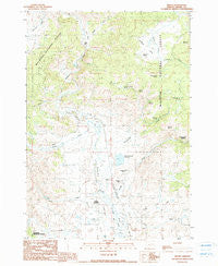 Silvies Oregon Historical topographic map, 1:24000 scale, 7.5 X 7.5 Minute, Year 1990