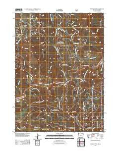 Siskiyou Peak Oregon Historical topographic map, 1:24000 scale, 7.5 X 7.5 Minute, Year 2011