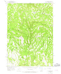 Six Corners Oregon Historical topographic map, 1:24000 scale, 7.5 X 7.5 Minute, Year 1966