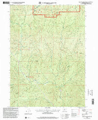 Skeleton Mountain Oregon Historical topographic map, 1:24000 scale, 7.5 X 7.5 Minute, Year 1998