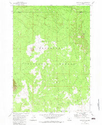 South Ice Cave Oregon Historical topographic map, 1:24000 scale, 7.5 X 7.5 Minute, Year 1982