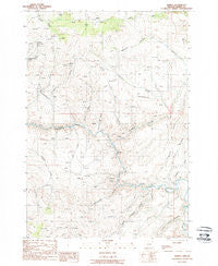 Sparta Oregon Historical topographic map, 1:24000 scale, 7.5 X 7.5 Minute, Year 1988