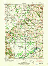 Stayton Oregon Historical topographic map, 1:62500 scale, 15 X 15 Minute, Year 1941