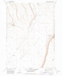 Steamboat Point Oregon Historical topographic map, 1:24000 scale, 7.5 X 7.5 Minute, Year 1971