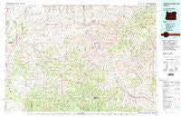 Stephenson Mountain Oregon Historical topographic map, 1:100000 scale, 30 X 60 Minute, Year 1981