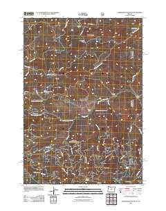 Stephenson Mountain Oregon Historical topographic map, 1:24000 scale, 7.5 X 7.5 Minute, Year 2011