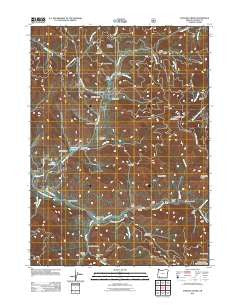 Sterling Creek Oregon Historical topographic map, 1:24000 scale, 7.5 X 7.5 Minute, Year 2011