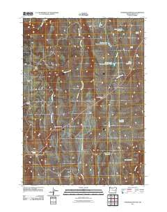 Stinkingwater Pass Oregon Historical topographic map, 1:24000 scale, 7.5 X 7.5 Minute, Year 2011