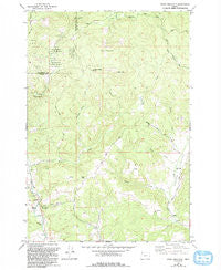 Stony Mountain Oregon Historical topographic map, 1:24000 scale, 7.5 X 7.5 Minute, Year 1979