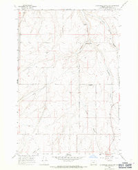 Strawberry Canyon SW Oregon Historical topographic map, 1:24000 scale, 7.5 X 7.5 Minute, Year 1968