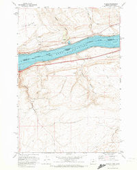 Sundale Washington Historical topographic map, 1:24000 scale, 7.5 X 7.5 Minute, Year 1971