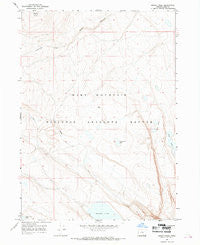 Swede Knoll Oregon Historical topographic map, 1:24000 scale, 7.5 X 7.5 Minute, Year 1967