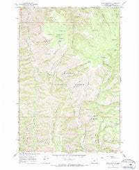 Table Mountain Oregon Historical topographic map, 1:24000 scale, 7.5 X 7.5 Minute, Year 1967