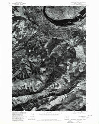 The Dalles South Oregon Historical topographic map, 1:24000 scale, 7.5 X 7.5 Minute, Year 1975