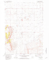 Thorn Lake Oregon Historical topographic map, 1:24000 scale, 7.5 X 7.5 Minute, Year 1981