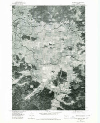 Tillamook NE Oregon Historical topographic map, 1:24000 scale, 7.5 X 7.5 Minute, Year 1975