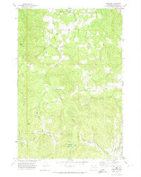 Trenholm Oregon Historical topographic map, 1:24000 scale, 7.5 X 7.5 Minute, Year 1971