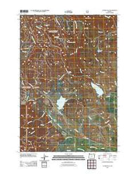 Tucker Flat Oregon Historical topographic map, 1:24000 scale, 7.5 X 7.5 Minute, Year 2011
