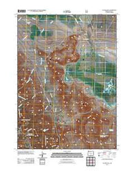 Tucker Hill Oregon Historical topographic map, 1:24000 scale, 7.5 X 7.5 Minute, Year 2011