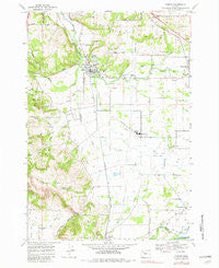 Turner Oregon Historical topographic map, 1:24000 scale, 7.5 X 7.5 Minute, Year 1969