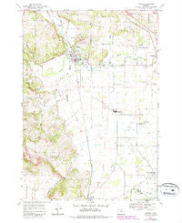 Turner Oregon Historical topographic map, 1:24000 scale, 7.5 X 7.5 Minute, Year 1969