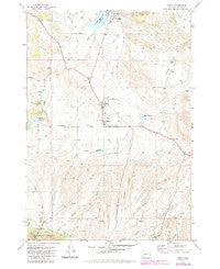 Unity Oregon Historical topographic map, 1:24000 scale, 7.5 X 7.5 Minute, Year 1972
