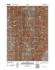 Van Horn Basin Oregon Historical topographic map, 1:24000 scale, 7.5 X 7.5 Minute, Year 2011