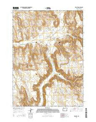 Venator Oregon Current topographic map, 1:24000 scale, 7.5 X 7.5 Minute, Year 2014