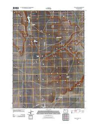Walls Lake Oregon Historical topographic map, 1:24000 scale, 7.5 X 7.5 Minute, Year 2011