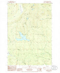 Wapinitia Pass Oregon Historical topographic map, 1:24000 scale, 7.5 X 7.5 Minute, Year 1985