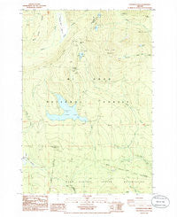 Wapinitia Pass Oregon Historical topographic map, 1:24000 scale, 7.5 X 7.5 Minute, Year 1985