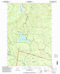 Wapinitia Pass Oregon Historical topographic map, 1:24000 scale, 7.5 X 7.5 Minute, Year 1996