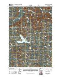 Wapinitia Pass Oregon Historical topographic map, 1:24000 scale, 7.5 X 7.5 Minute, Year 2011