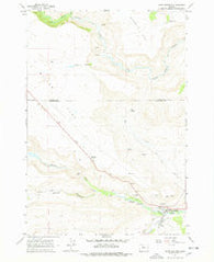 Warm Springs Oregon Historical topographic map, 1:24000 scale, 7.5 X 7.5 Minute, Year 1963