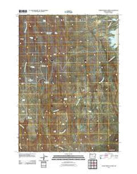 Warm Springs Creek Oregon Historical topographic map, 1:24000 scale, 7.5 X 7.5 Minute, Year 2011