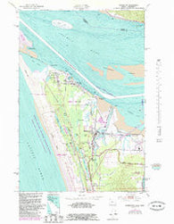 Warrenton Oregon Historical topographic map, 1:24000 scale, 7.5 X 7.5 Minute, Year 1953