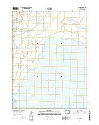 West Side Oregon Current topographic map, 1:24000 scale, 7.5 X 7.5 Minute, Year 2014