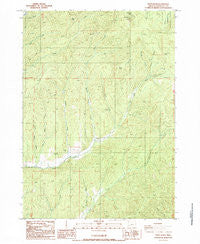 White Rock Oregon Historical topographic map, 1:24000 scale, 7.5 X 7.5 Minute, Year 1987