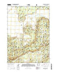 Wildhorse Ridge Oregon Current topographic map, 1:24000 scale, 7.5 X 7.5 Minute, Year 2014