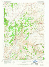Willowdale Oregon Historical topographic map, 1:62500 scale, 15 X 15 Minute, Year 1966