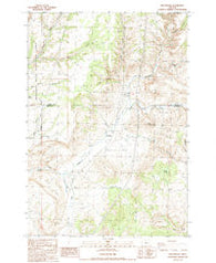 Willowdale Oregon Historical topographic map, 1:24000 scale, 7.5 X 7.5 Minute, Year 1987
