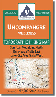 Buy map Uncompahgre Wilderness
