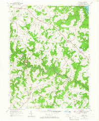 Airville Pennsylvania Historical topographic map, 1:24000 scale, 7.5 X 7.5 Minute, Year 1955