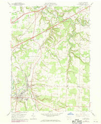 Albion Pennsylvania Historical topographic map, 1:24000 scale, 7.5 X 7.5 Minute, Year 1959
