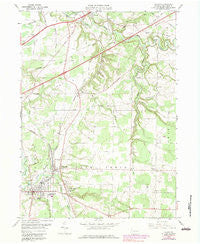 Albion Pennsylvania Historical topographic map, 1:24000 scale, 7.5 X 7.5 Minute, Year 1959