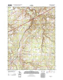 Albion Pennsylvania Historical topographic map, 1:24000 scale, 7.5 X 7.5 Minute, Year 2013